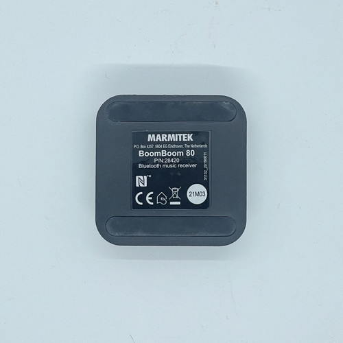 Marmitek BoomBoom 80 Bluetooth Audio Receiver like new with NFC