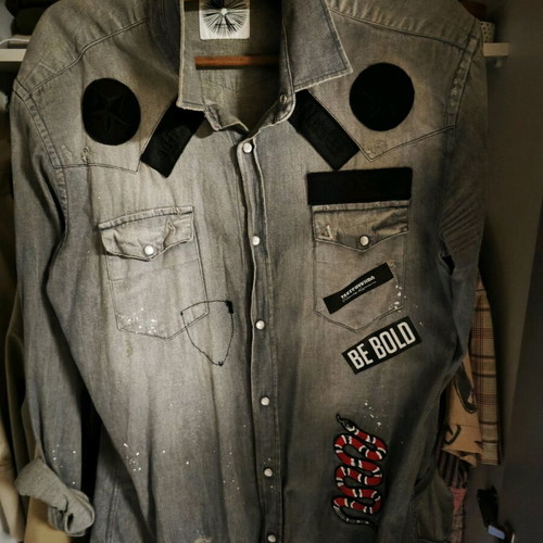 Takeshy Kurosawa shirt gray like new, size L