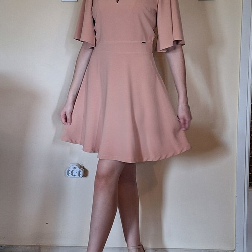 Regalinas pink dress size M, new