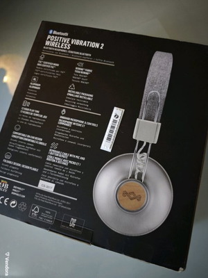 House of Marley Positive Vibration 2 Bluetooth ασύρματα ακουστικά σαν καινούργια
