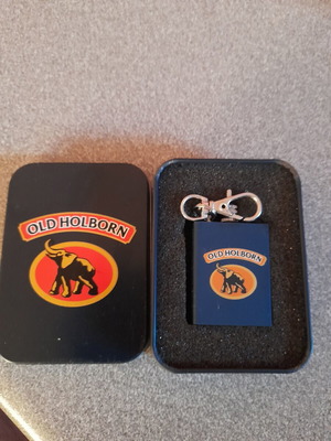 Old Holborn Collectible Lighter New with Metal Box
