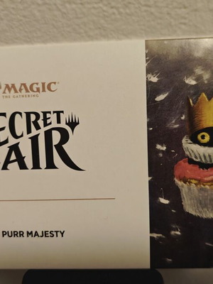 Magic The Gathering Secret Lair: Purr Majesty εργοστασιακά σφραγισμένο σετ