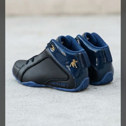 AND1 Athletic Shoes New, Size 33, Black and Blue