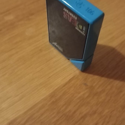 Davidoff collectible lighter blue and black like new