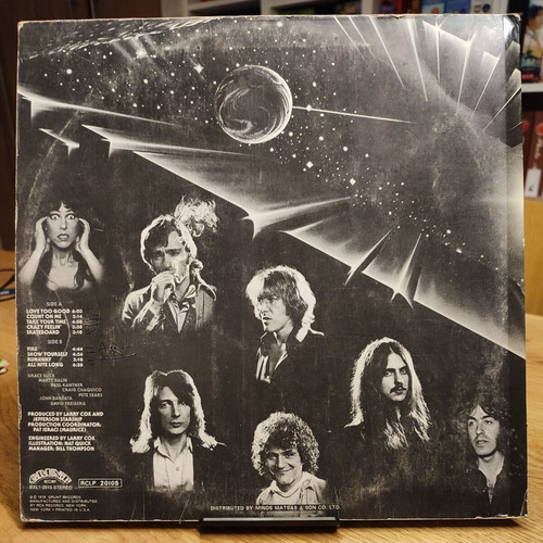 Jefferson Starship Earth vinyl used, rock