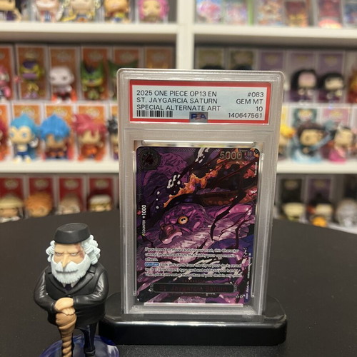 Five Elders Gorosei OP13 PSA 10 Sequential Demon Alternate Art Cards