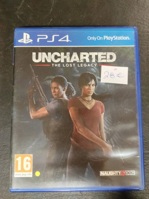 Uncharted видео игра за PlayStation 4 употребявана