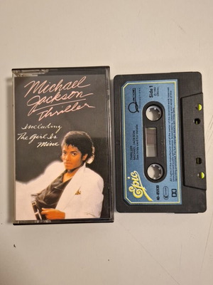 Michael Jackson Thriller κασέτα σαν καινούργιο, pop