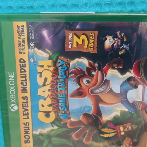 Crash Bandicoot N. Sane Trilogy Xbox One game new