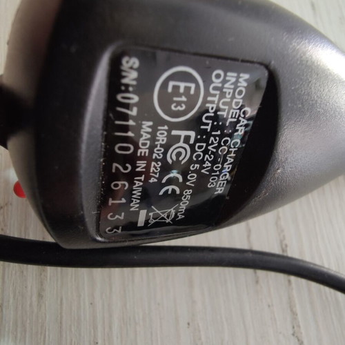 Car lighter adapters USB mini and power like new