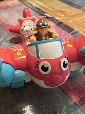 Wow Toys ροζ αεροπλάνο για παιδιά 1,5-5 ετών σαν καινούργιο