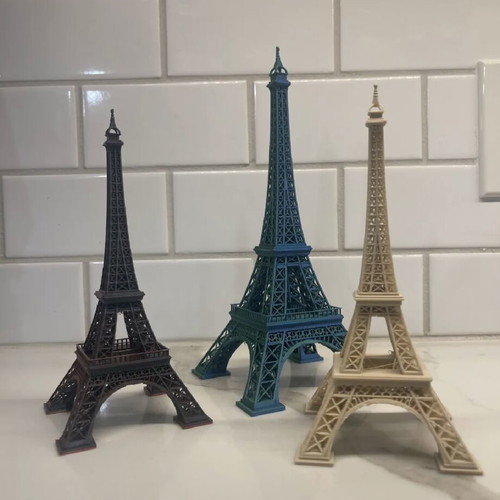 3d Printed Eiffel Tower new