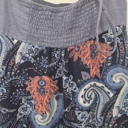Midi Strapless Dress Attrattivo like new, paisley pattern
