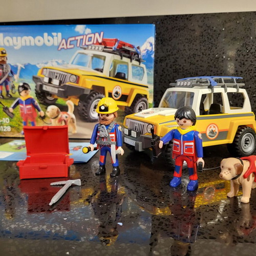Playmobil 9128 Action Mountain Rescue Vehicle like new