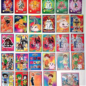 29 Κάρτες Digimon ΑΡΙΣΤΗ ΚΑΤΑΣΤΑΣΗ