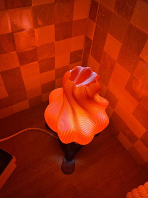 Aurora Glow lamp and base new 3D printed