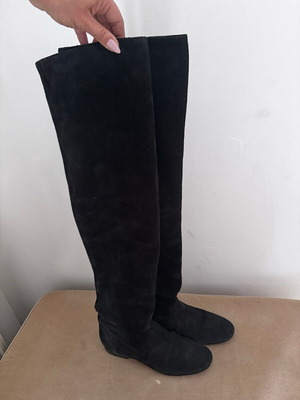 Isabel Marant over-the-knee boots like new, black suede, size 38