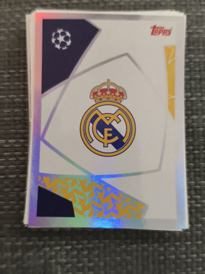 Topps Champions League 2025/2026 No382 Real badge like new