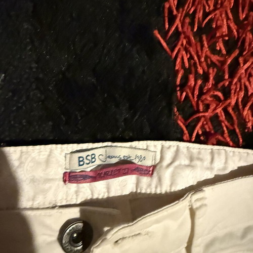 BSB women's pants white, like new, size M 38 10