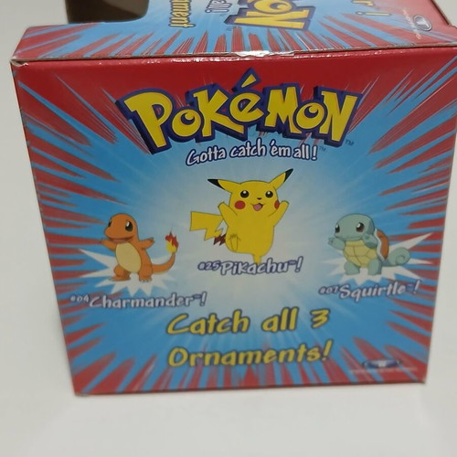 Pokemon Christmas Ornament Charmander Vintage 1999 new