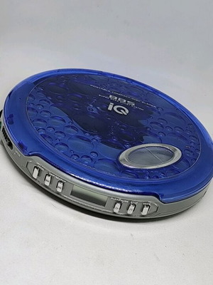 Φορητό CD/MP3 Player iQ μεταχειρισμένο, μη λειτουργικό, Vintage Blue