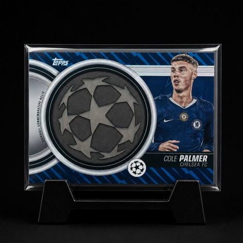 Cole Palmer Starball Relic Card Topps UEFA Club Competition 2025/26