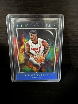 2023-24 Panini Origins Jimmy Butler Blue #/99 Miami Heat card