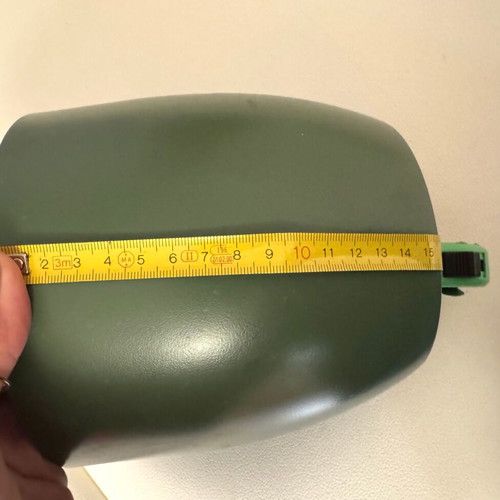 Clay flowerpot caspo new in green color