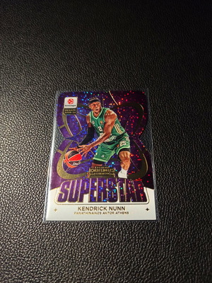 Panini Contenders Euroleague Superstars Kendrick Nunn card like new 2025-2026