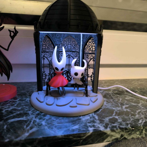 Hollow Knight lamp new with Hornet figure and LED light