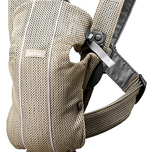 BabyBjorn Κλασικός Μάρσιπος Mini - Mesh Greige