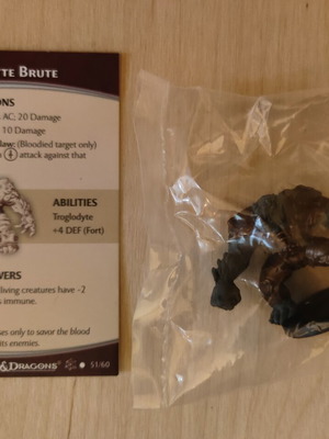 Dungeons & Dragons Demonweb Troglodyte Brute φιγούρα