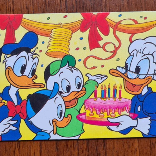 Nestlé Disney Family postcard like new