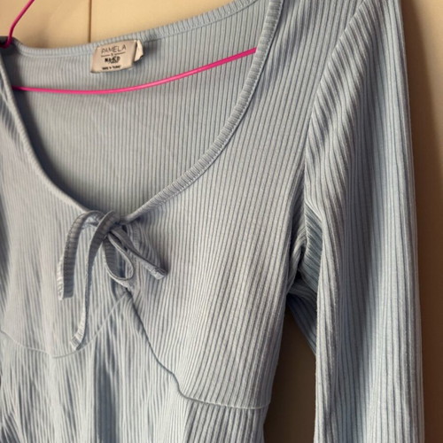 Na-Kd blouse turquoise like new, size S