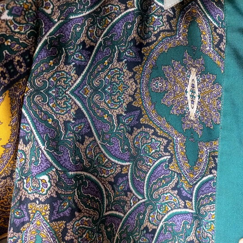 Vilagallo shirt like new, blue and green