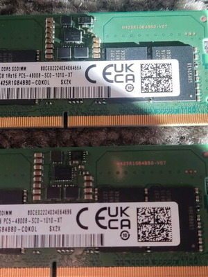 Samsung 16GB DDR5 4800 2x8GB SODIMM RAM new
