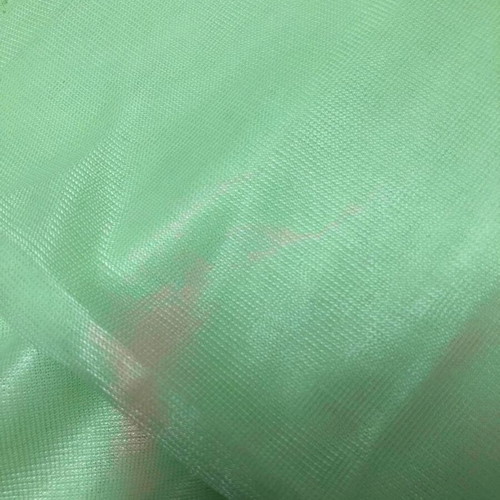 Light elastic lining fabric green 103x147 cm new