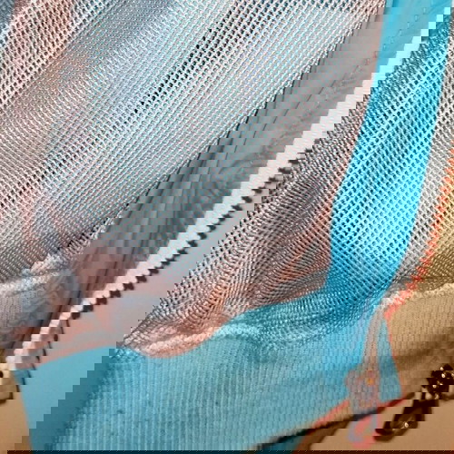 Ανδρικό αντιανεμικό μπουφάν σαν καινούργιο, μέγεθος L, γαλάζιο