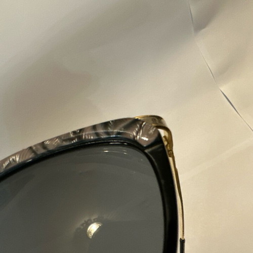 Vogue Ilary Sunglasses new, black and gold frame, vintage style