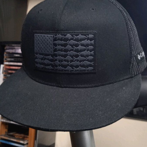 Columbia PFG snapback hat black like new