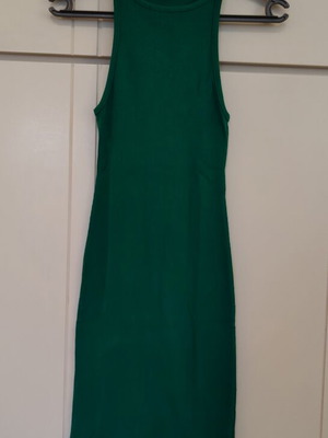 Zara green maxi dress like new, size S
