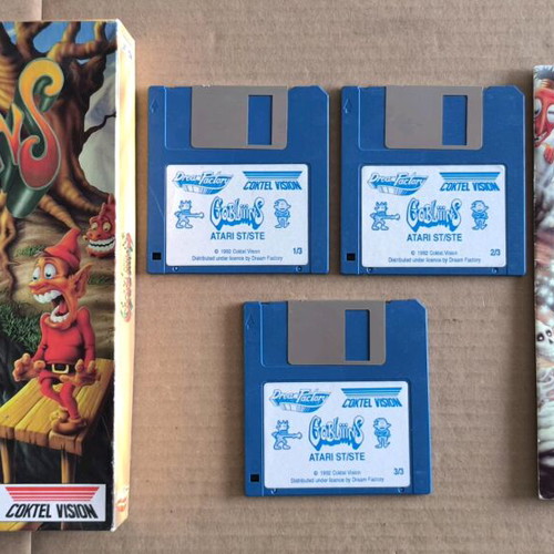 Gobliiins / Goblins (Cocktel Vision) (Atari ST) like new, complete in box