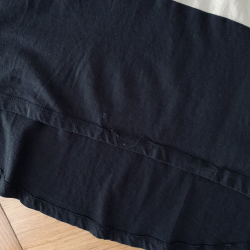 T-shirt Stelios Koudounaris unisex, size L, like new, black and beige