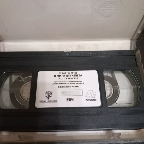 The Little Princess video cassette used, children's movie