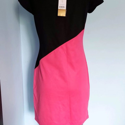 Barbara Hulanicki two-tone dress new