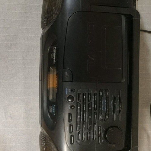 Panasonic RX-DT55 portable radio cassette player used