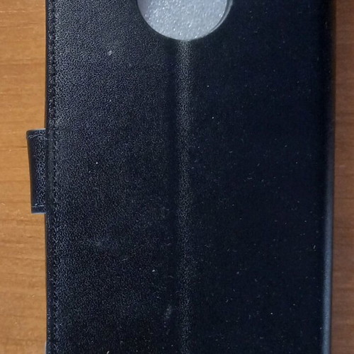 Black case/wallet with stand new