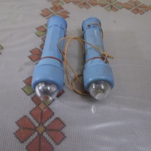 Flashlights used