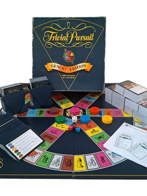 Parker/Hasbro Trivial Pursuit Genus Edition 1995 Greek version board game