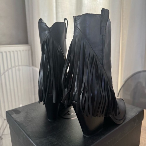 Ash black boots like new, size 37